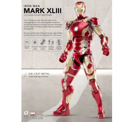 Avengers AoU Mark 43 Iron Man 1/12 Diecast Figure